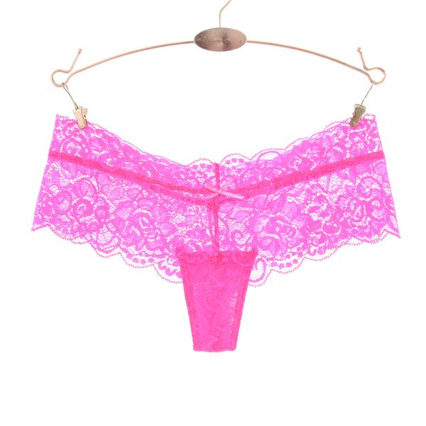 

full lace women panties low waist hollow transparent panties underwear ladies g string thongs fashion cute thong, Black;white
