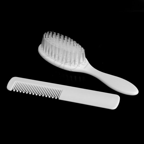 2pcs Baby Hair Brush Infant Comb Grooming Shower Design Pack Kit Safety Soft New