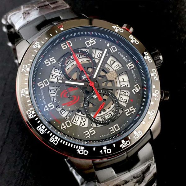 

new glass casual steel quartz band watch stainless men's strengthened blu-ray case surface leather folding buckle bbpce, Slivery;brown