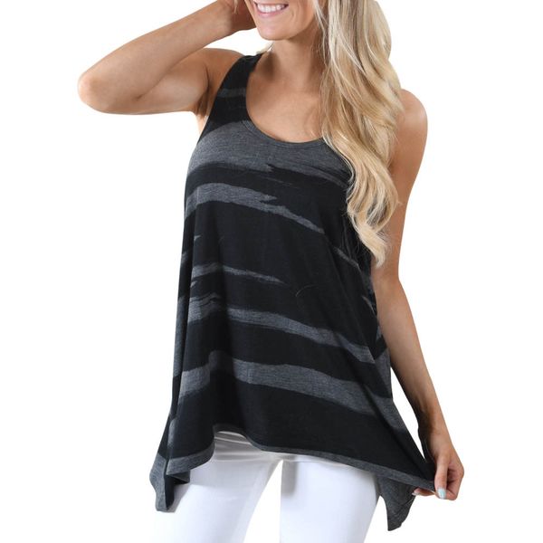 

fashion t shirt women casual sleeveless camouflage crop girl vest tshirt cami camisetas mujer, White