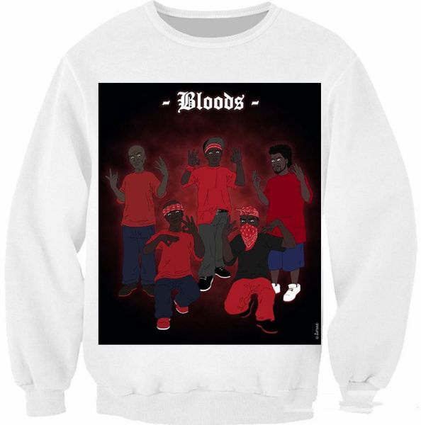 

новая мода женщины / мужчины 2pac тупак шакур harauku стиль смешные 3d печатных crewneck кофты толстовки k100, Black