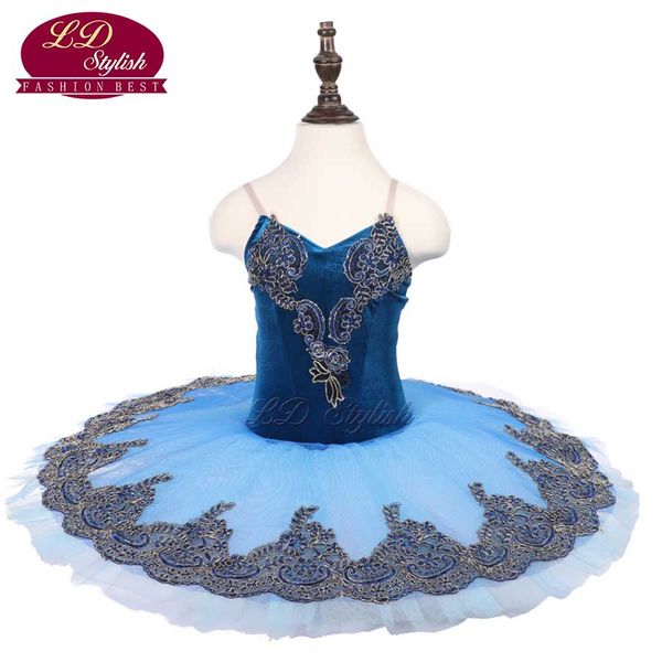 

дети синий балетная пачка профессиональная сценическая одежда для взрослых балет танцевальная мода apperal девушки балетные платья, Black;red