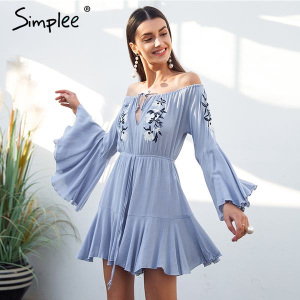 

simpoff shoulder embroidery jumpsuit romper women flare sleeve ruffle short playsuit casual beach summer jumpsuit 2018, Black;white