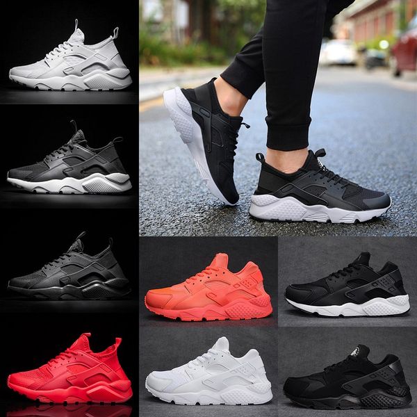 triple red huaraches womens