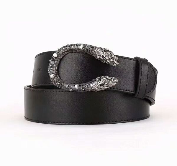 

2018 new snake buckle men belts genuine leather birthday gift fashion man belt ing, Black;brown
