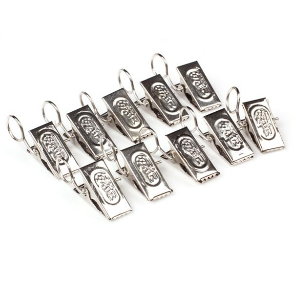 2019 Curtain Clips Hook Window Shower Curtain Clips Rings