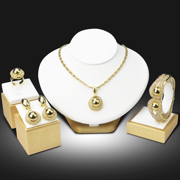 

dubai luxury gold color jewelry sets nigerian wedding african beads crystal bridal jewellery set rhinestone ethiopian jewelry, Silver