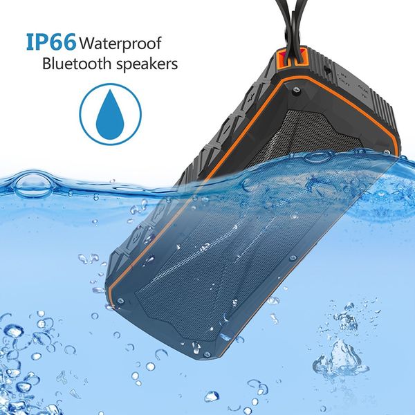 

Waterproof Wireless Bluetooth Speaker Mini Outdoor Portable Subwoofers 4500mAh Battery IP66 Support TF Card USB Handsfree VS Xtreme Charge 3