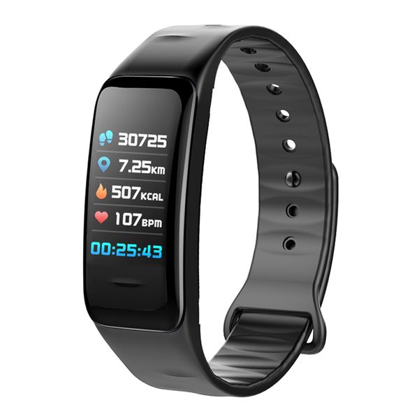 

C1s Fitness Trackers Smart Bracelet Activity Heart Rate Blood Pressure Monitor Ip67 Waterproof Smart Wristand for ios Android nRf52832 good