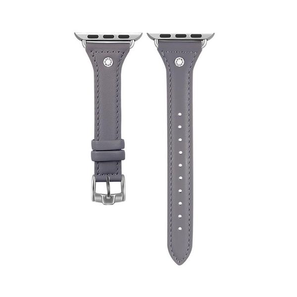 

Watchband For Ap iWatch 4 Diamond Wristband Smart Straps for Series 2/3 42MM 38MM Soft leather Replacement Diamond Wristband in OPP Bag 100p