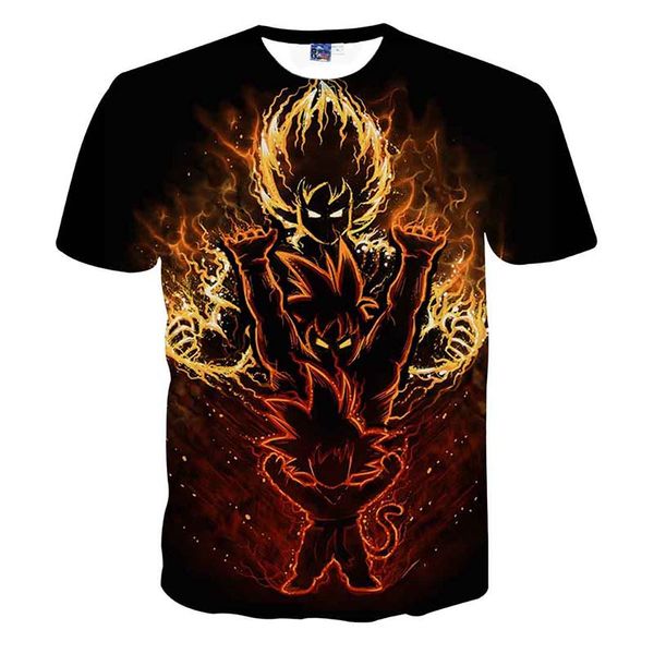 

Dragon Ball Z Men 'S Summer T -Shirts 3d Printing Super Saiyan Son Goku Black Zamasu Vegeta Dragonball T Shirt Tops Tees