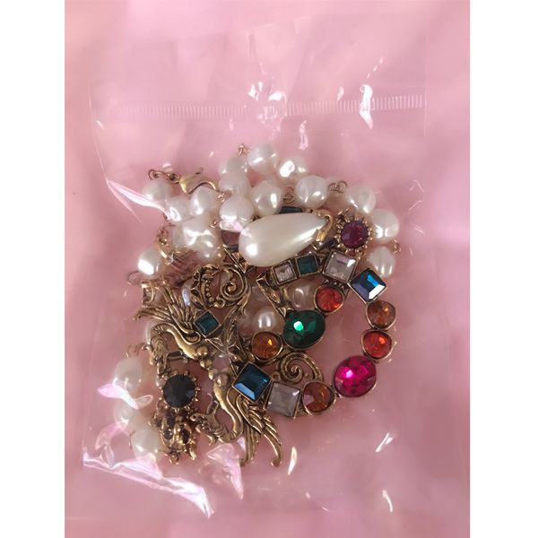 

Новое прибытие дизайнер Марка ожерелье женщины ретро роскошный стиль G заявление