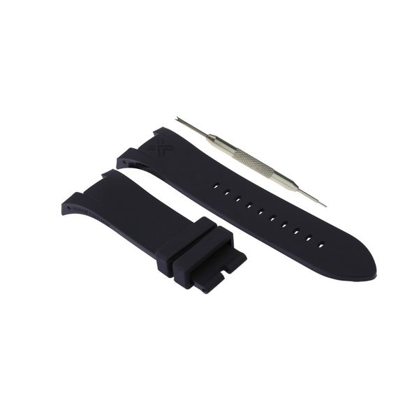 

mdnen 31mm watch band strap fits for ar. exchange ax1186 ax1040 ax1281 ax1068 ax1280 ax5018 - spring bar tool, Black;brown