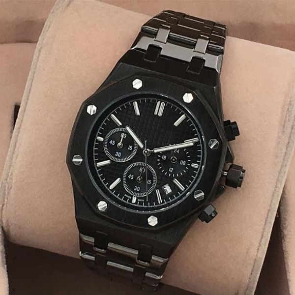 

fashion and leisure watch full function 6 - pin popular products multi - color optional 2018 sell, Slivery;brown