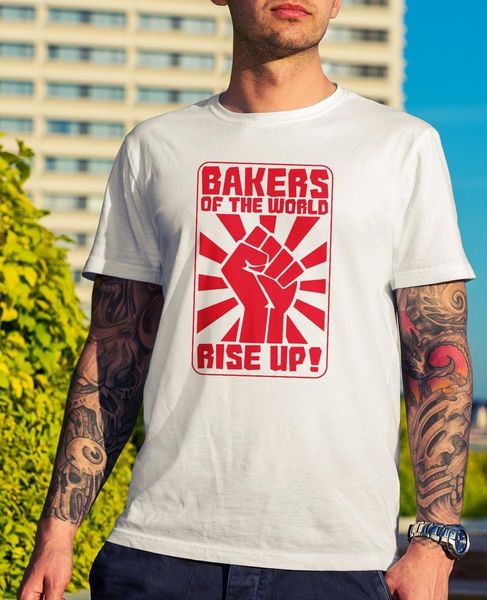 Novelty Great British Bake Off Present Cake Power Bakers Rise Men/'s T-Shirt