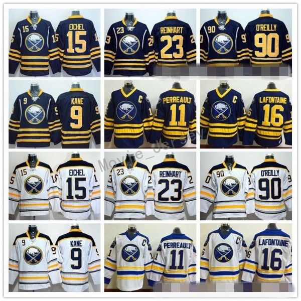 

buffalo sabres jersey 50th season third jeff skinner victor olofsson jack eichel montour rasmus dahlin rasmus ristolainen custom hockey, Black;red