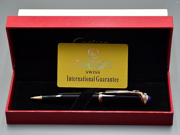 

Best Christmas gift - with Luxury Box packaging High quality Cartler Brands Metal Ballpoint pen Ball pens stationery school office supplies