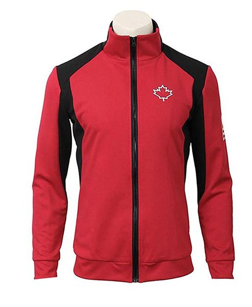 

yuri on ice jean jack leroy cosplay costume school sportswear halloween coat, Black