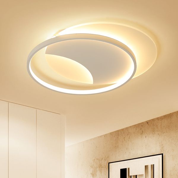 2019 Chandelierrec Moden Led Ceiling Lights Ac85v 265v Living Room Bedroom Home Lighting Aluminum Ceiling Lamp Into Low Ceilings From Sebastiani