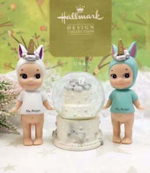 

2pcs set sonny angel christmas set styles pvc action figure 8cm home decoration for christmas gift