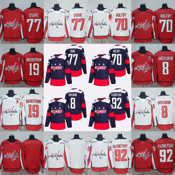 

70 Braden Holtby 2018 Stadium Series Jersey 77 T.J. Oshie 92 Evgeny Kuznetsov 8 Alex Ovechkin Washington Capitals Nicklas Backstrom Jersey