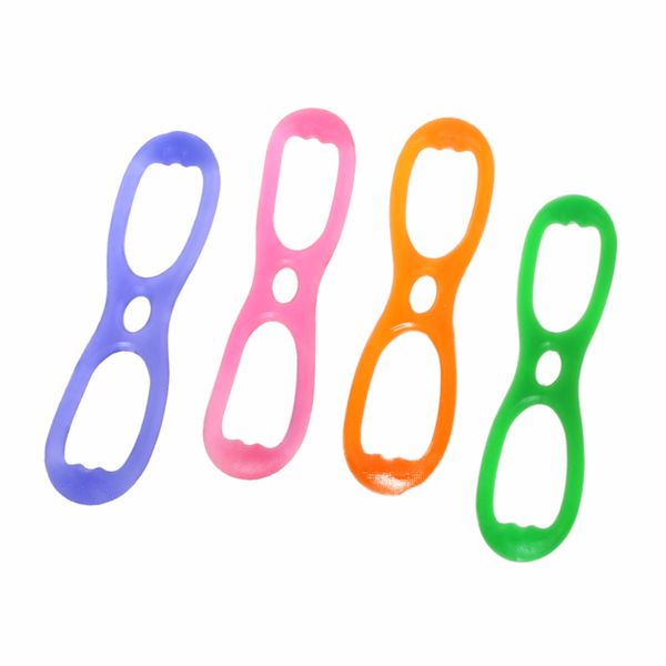 

fitness yoga silicone resistance band belt glutes workout jump stretch training