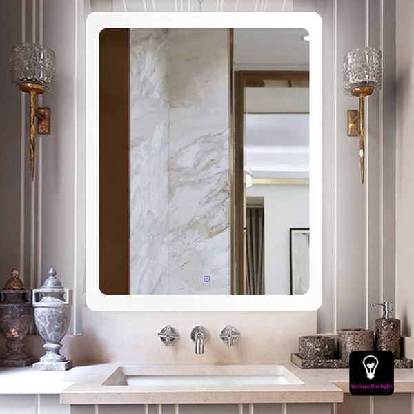 2020 Wall Hanging Led Bathroom Mirror Lamp Intelligent Anti Led Bathroom Mirror Wall Lamp