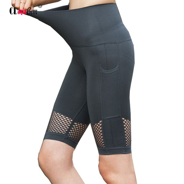 

fitness yoga short trousers tights sport yoga leggings, White;red