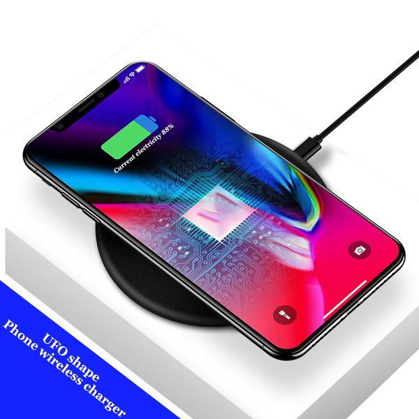 

qi fast k1 wireless charger pad for iphone x 8plus quick charging mini ultra-slim wireless charger for samsung s8 plus with retail package