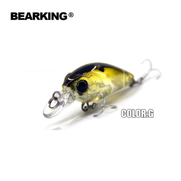 

baits beaeking 5pcs/lot 2017 fishing lures, assorted colors, crank 35mm&3.5g dive 1m professional models hooks