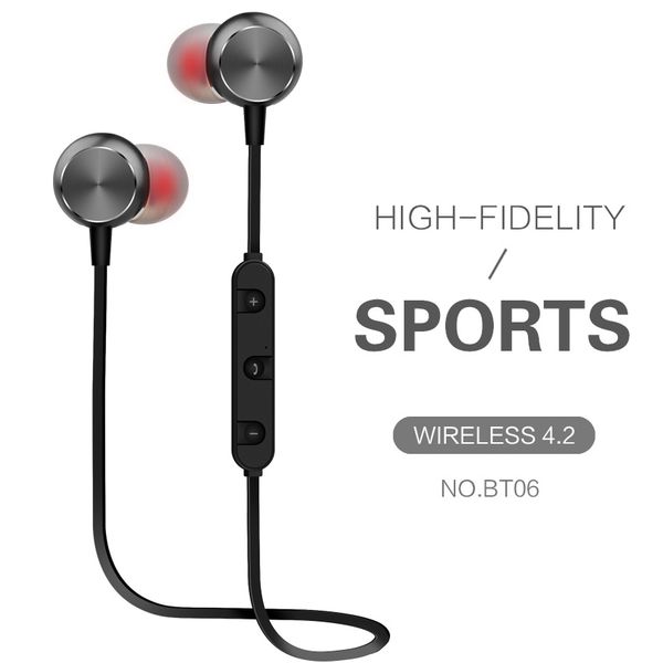 

Беспроводные наушники Спорт водонепроницаемый пот доказательство наушники магн