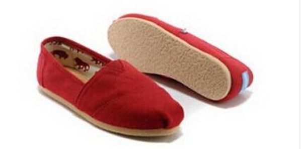 

2018 hot brand new women and men canvas shoes canvas flats loafers casual single solid sneakers shoes designer shoes