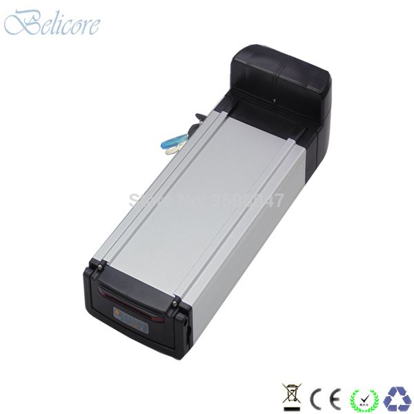 

eu сша освобождает тягло и обязанность батарея ebike типа шкафа 48 вольтов задняя 48v 10.4 ah электрическая батарея велосипеда груза с клетк