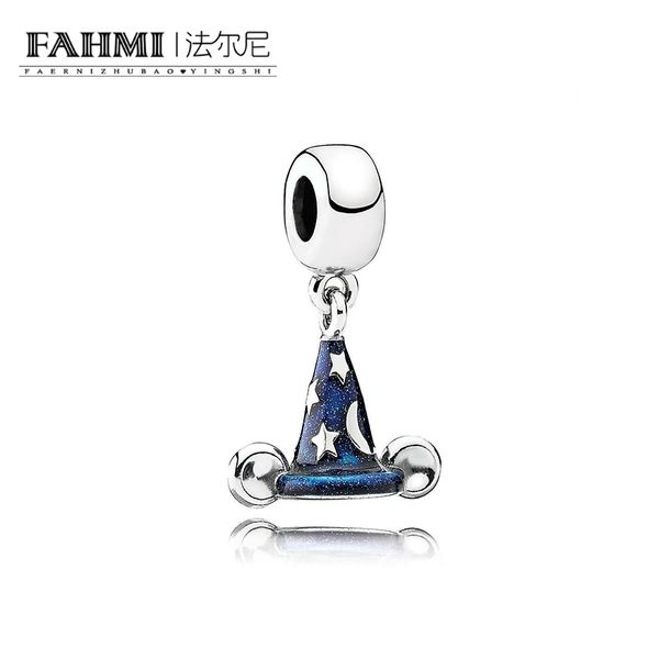 

fahmi 100% 925 sterling silver 1:1 original 791466en64 authentic temperament fashion glamour retro pendant wedding women jewelry, Black