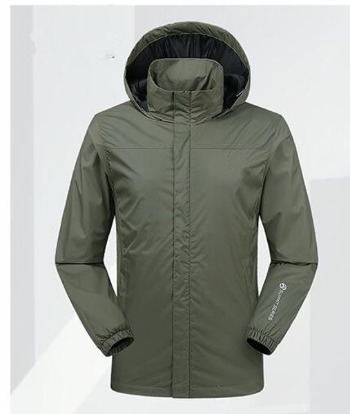 

New 2018 outdoor pring autumn jacket ande the men north waterproof ingle layer overall coat windbreaker face jacket hipping