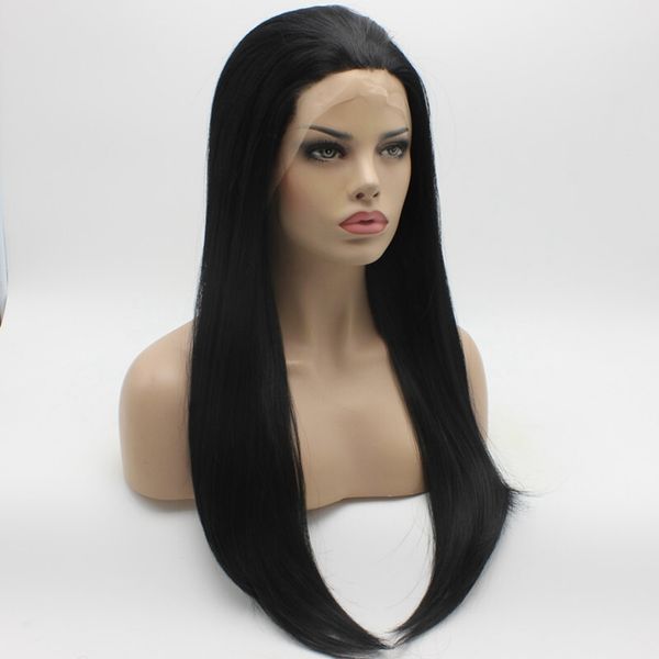 Long Natural Looking Silky Straight Hair Heat Resistant Japan