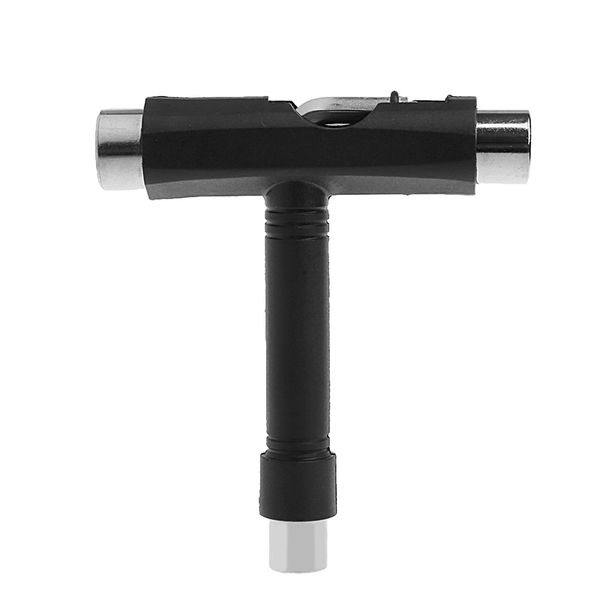 

2pcs t shaped skateboard tool heavy duty diy skate board tools (black