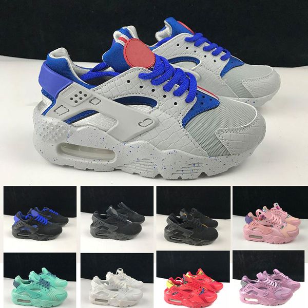 nike huarache enfant marron