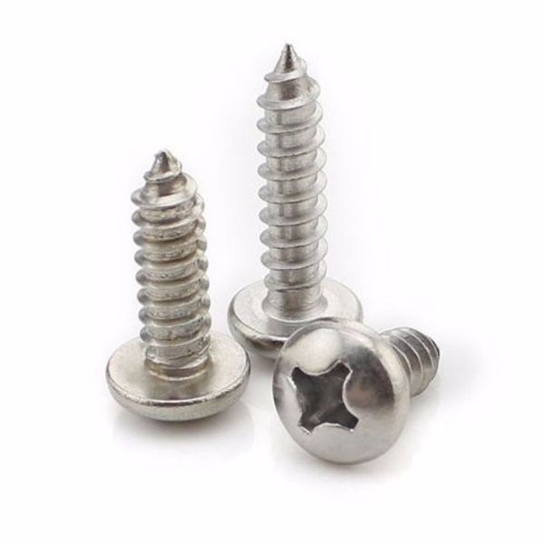 

pan head 304 stainless steel self tapping screw m5.5x 32 mm 100 pc