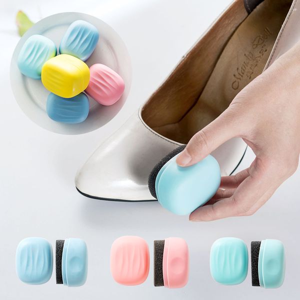 

portable colorless shoes polish wax leather shoes sponge cleaner leather shoes maintenance oil