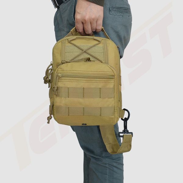 

multifunction 10l oxford 600d waterproof camouflage hiking cycling chest bag