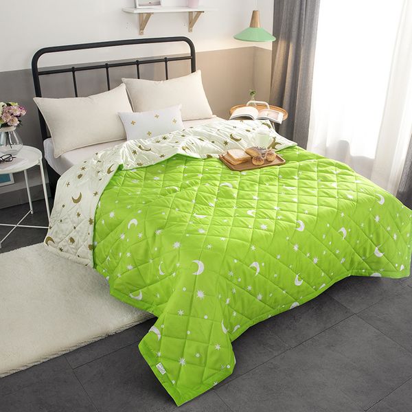 

new solid pink white bedspread summer quilt blanket comforter bed cover quilting home textiles suitable for children 29