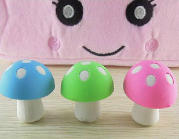 

mushroom design creative pencil rubber.sweet casual style kawaii fashion eraser. new arrival stationery