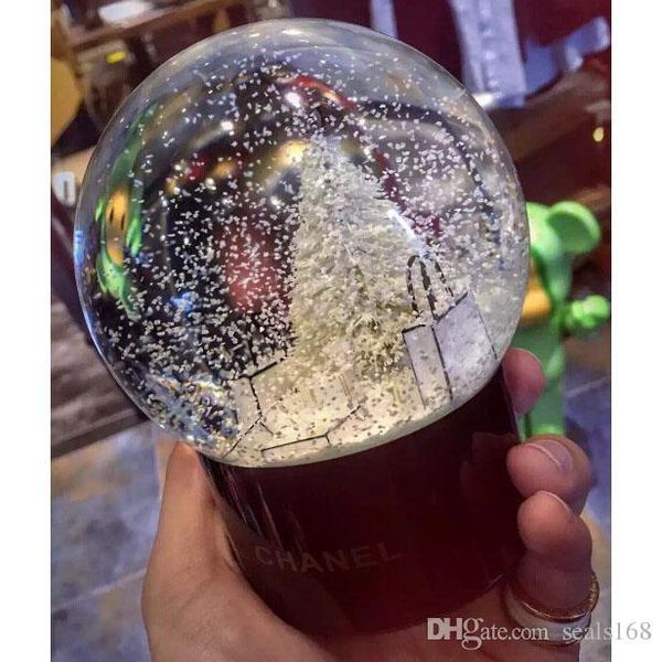 

хрустальный шар стеклянный глобус искусства украшения дома рождество снежинка мяч дети рождественские подарки hh7-961