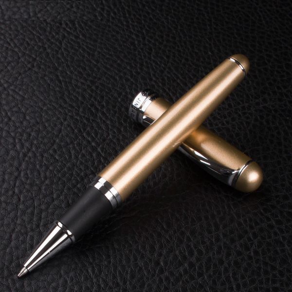 

jinhao 750 silver black champagne gold 12 colours 0.7mm nib rollerball pen black/blue ink luxury writing gift pens hot
