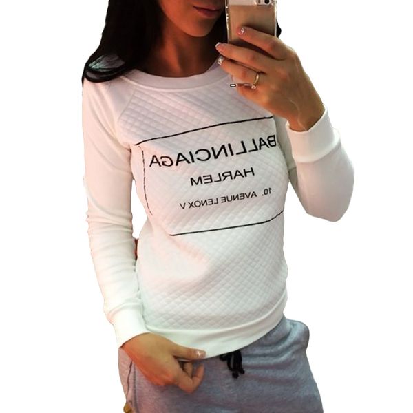 

selling new autumn cashmere long sleeved hoodies female printing letter sweatershirts gift, Black