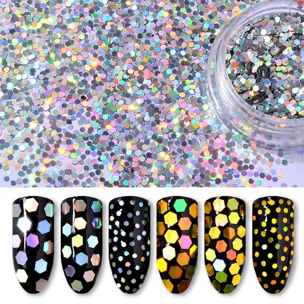 

six angle ultra thin sequins radium colourful sequins, Silver;gold