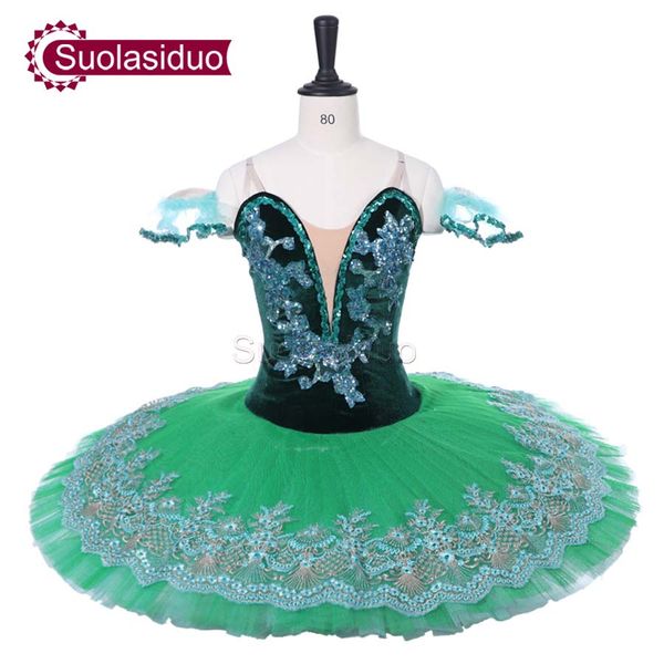 

black classical ballet tutu don quixote perfromance stage wear women star logo ballet dance competition costumes girls, Black;red
