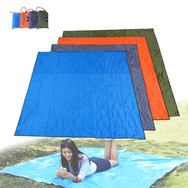 

outdoor camping picnic mat 215*215cm beach blanket tent sleeping pad oxford cloth waterproof moisture proof tourist mattress new
