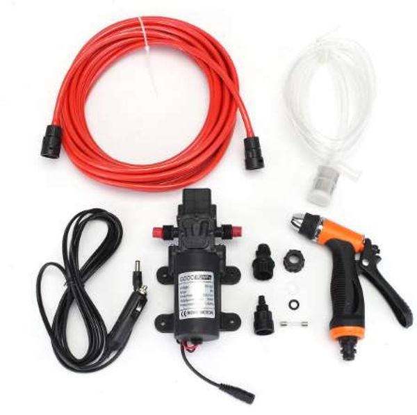 

6pcs car 100w 12v portable high pressure washer pump 6l/min car moto